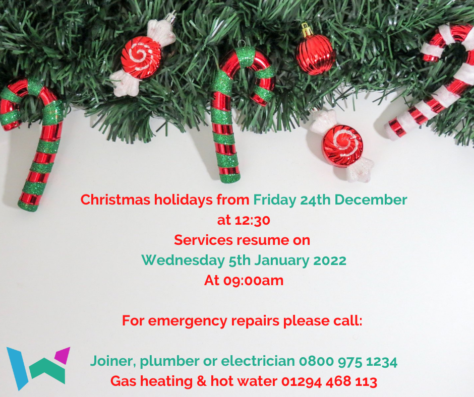  Christmas opening hours